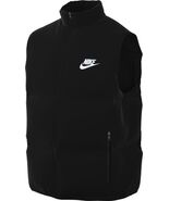 Nike Club Puffer Vest FB7373-010, Black White Size Small PrimaLoft  Reg Fit - $71.88