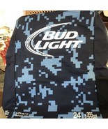 Budweiser Bud Light Insulated Cooler Bag Backpack Adjustable Holds 24 Cans - $24.40 CAD