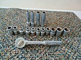 Vtg S-K 1/4&quot; Mixed 16 Piece Lot Includes # 40970 Ratchet And Various 1/4... - £65.71 GBP