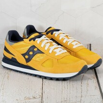 Men&#39;s Saucony Originals Shadow Original Sneaker, Size: 10.5 M, Yellow/Na... - $64.25