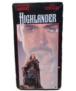 Highlander VHS Tape Sean Connery Christopher Lambert Action 1993 New Sealed - $8.87