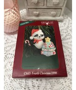 Hallmark Keepsake Child&#39;s Fourth Christmas Christmas Ornament 1998 - $5.99