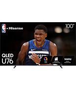 Hisense 100-Inch Class U7 Series ULED 4K UHD Google Smart TV (100U76N) -... - $2,644.03