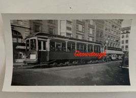 Original 1940s Washington DC Capital Transit Trolley Streetcar #909 Phot... - £14.80 GBP