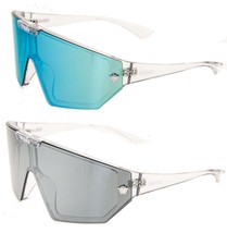 Versace Horizon Maxi Shield Medusa Clear 4461 Clip On 2 Lens VE4461 Sunglasses - £259.01 GBP