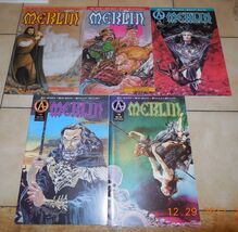 Merlin #'s 1 2 4 5 6 1991 by Adventure Comics - $14.80
