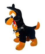 Classic Toy Co Plush Bead Stuffed Dog Large Huge Rotweiller Dog w/Collar... - $98.99