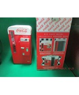 COCA COLA DIE CAST VENDING MACHINE ENESCO MUSIC &quot;THE REAL THING&quot; BOX &amp;CE... - $1,787.59 MXN