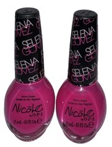 (Pack Of 2) Nicole By Opi Nail Polish Selena Gomez #In G12 Spring Break New - £15.50 GBP