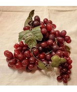 Vtg Purple Grape Cluster Artificial Fruit MCM 9&quot; Cornucopia Thanksgiving... - £11.71 GBP