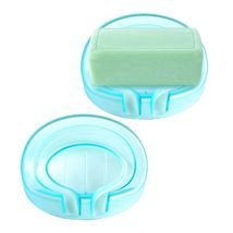 Self Draining Soap Dishes 2-Pack Waterfall Drainer Holder Blue Bathroom ... - $200.30 MXN Self Draining Soap Dishes 2-Pack Waterfall Drainer Holder Blue Bathroom ... - $200.30 MXN