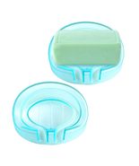 Self Draining Soap Dishes 2-Pack Waterfall Drainer Holder Blue Bathroom ... - $200.30 MXN Self Draining Soap Dishes 2-Pack Waterfall Drainer Holder Blue Bathroom ... - $200.30 MXN