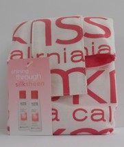KMS California SILKSHEEN Shampoo / Conditioner Fabric Bag Travel Kit ~ 2... - $9.90