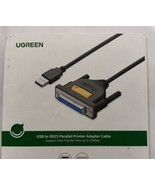 UGREEN USB to DB25 Parallel Printer Cable Adapter Connector New In Box - $167.41 MXN