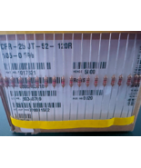 100PCS CFR-25JT-52-120R YAGEO Carbon Film Axial Resistor 5% 120Ohm 0.25W - $73.50 MXN