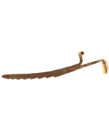 Antique Double-Handled Hay Blade Knife Saw Farming Tool - 35 inches - $159.25 CAD