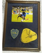 Photo Printed orig autograph signed soccer Pablo Mouche club Boca jrs - £53.75 GBP