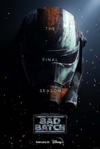 Bad Batch Final Season 3 Poster 27x40 DS Disney+ Original Star Wars Hunt... - £43.97 GBP