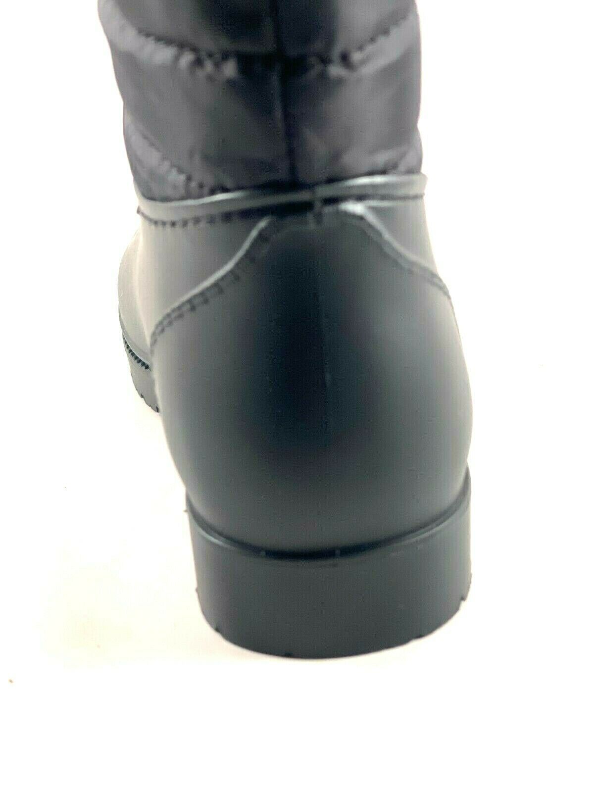 Henry Ferrera Cookie-200 Black Matte Unisex Youth Fleece Lining Rain Boots Item image 6