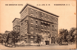 Vtg Postcard, The Sheraton Hotel, 15 &amp; L Sts. N.W. Washington, D.C. - £5.34 GBP