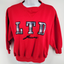 The Limited LTD Vintage Red Sweatshirt Size M - £23.31 GBP