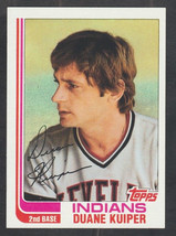 Cleveland Indians Duane Kuiper 1982 Topps Baseball Card 233 nr mt - £0.39 GBP