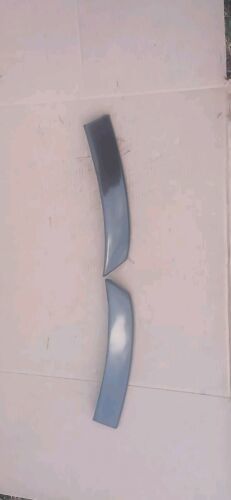 90-93 TOYOTA CELICA LEFT RIGHT BLACK CARBON FIBER HEADLIGHT TRIM - $127.71