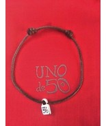 Uno De 50 Bracelet silver charm locket brown Uno De Cincuenta Spanish je... - £7.66 GBP