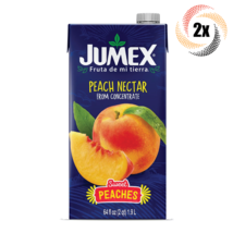 2x Cartons Jumex Peach Flavor Drink 64 Fl Oz ( Fast Free Shipping! ) - £22.24 GBP