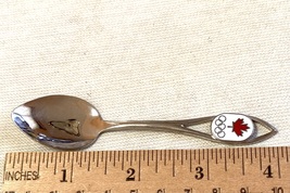 Vintage Chrome Canadian Olympics Demitasse Spoon - £4.69 GBP