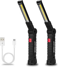 2PCS Rechargeable LED Magnetic Work Light Cordless COB Inspection Lamp T... - €12,01 EUR