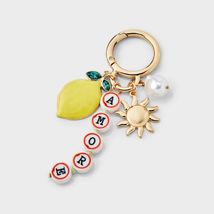 Lemon and Amour Beaded Bag Charm - A New Day™ - $180.45 MXN Lemon and Amour Beaded Bag Charm - A New Day™ - $180.45 MXN