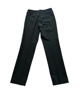 Ann Taylor Black Straight Leg Career Business Dress Trousers Pants size 2 - $33.22 CAD