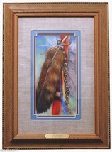 Hawk Bells Original Pastel Painting by Carol Theroux 18 x 13.5 Frame Mat COA - £200.45 GBP