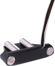 Rife Golf RH Heel Shaft Black Two Bar Mallet Putter 35 Inches Ajustable Weights - £153.76 GBP