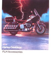 1978 Harley Davidson Brochure, FLH Electra Glide Accessories, Original Xlnt - £16.35 GBP
