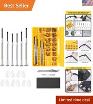 Magnetic Eyeglass Repair Kit, Glasses Repair Kit with Eyeglass Screws In... - $11.63