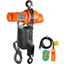 VEVOR Electric Chain Hoist 2200 lbs 10ft 6.9ft/min 120V 10ft Wired Remote - $459.99