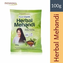 Patanjali Herbal Mehandi with Heena, Amla, Methi, 100gm / 3.53 oz (Pack of 1) - £8.59 GBP