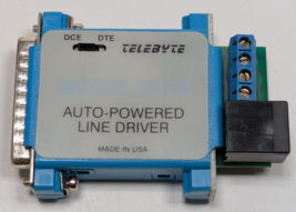 USED Telebyte Model 201M - RS-232 Auto Powered Line Driver - $460.16 MXN