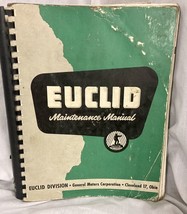 1957 Euclid Maintenance Manual Model 27 &amp; 29 LDT 27 29 30 &amp; 31 LOT Scraper/Dump - £11.82 GBP