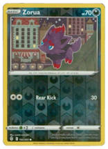 Zorua 102/203 Reverse Holo Common Evolving Skies Pokemon Card - £4.03 GBP