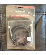 RadioShack 6-Foot 1.82m S-Video Cable 15-226 1.82M New in Package - £9.68 GBP