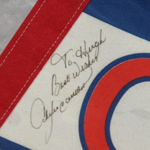 Andre Dawson Autographed Cubs Chicago Pennant Hall of Fame 2010 - £129.24 GBP