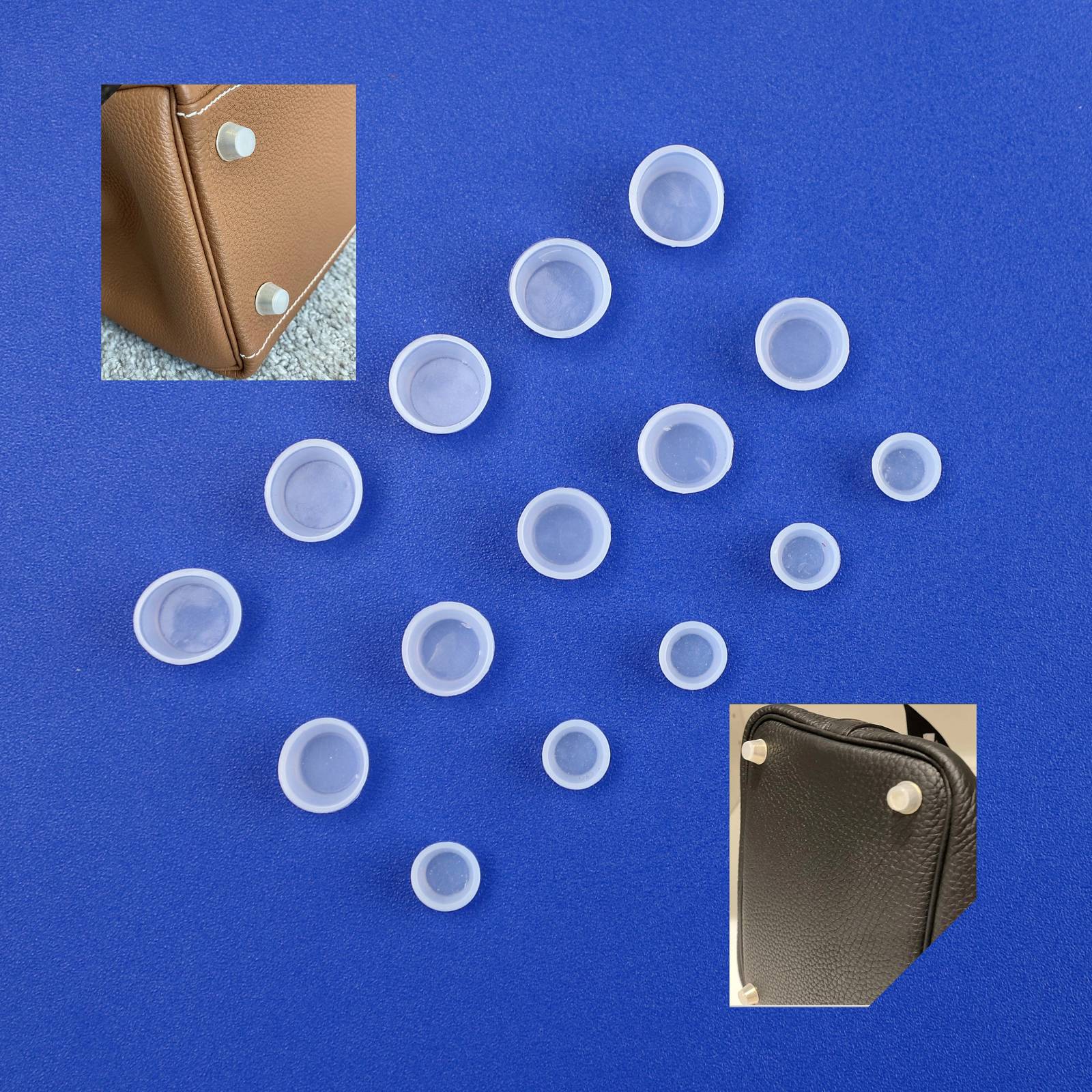 Protective Studs for Birkin bag,Kelly bag,lindy bag,mini kelly II , mini lindy b
