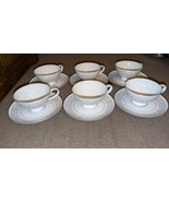 Imperial China 5671 Whitney 6 Cups &amp; Saucers Excellent Condition No Flaws  - $939.88 MXN