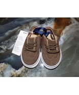Janie and Jack Brown Suede Wingtip Sneakers Size 4 Toddlers NEW - $51.86 CAD