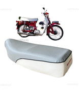 HONDA Cub C65 C70 C90 CM90 CM91 Complete Double Seat   white - Grey   New - $46.40