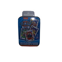nickelodeon Paw Patrol Playing cards In A Collectible Tin - $13.41