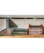 Vtg Pr Hometown Collectibles Cat&#39;s Meow  Methodist Church MD Civil War H... - $25.43 CAD